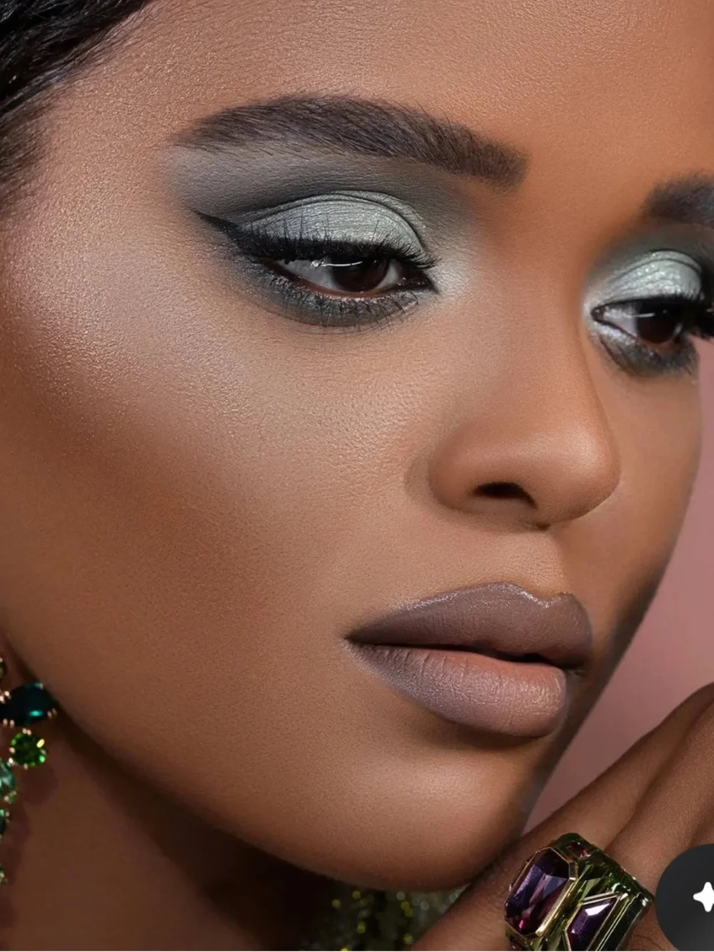 Natasha Denona RETRO GLAM EYESHADOW PALETTE NIB– Pastel Green & Pink